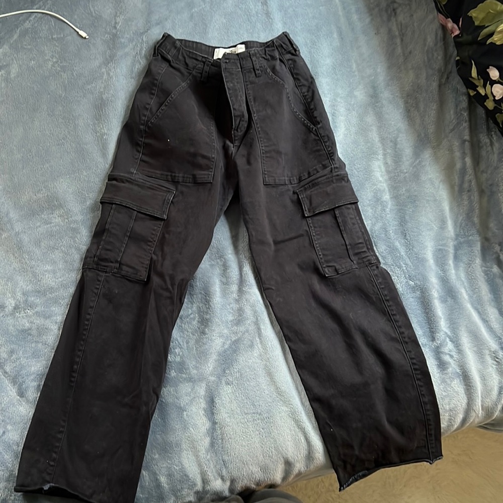 black pants